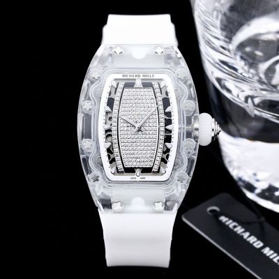 RICHARD MILLE RM07-01 Sapphire Case Diamond Face Watch